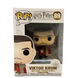 Funko Pop Harry Potter Viktor Krum #89 Vinyl Figure Wizarding World Boxed
